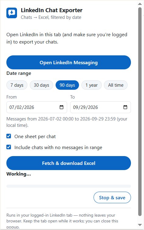 Chat Exporter: Exporter