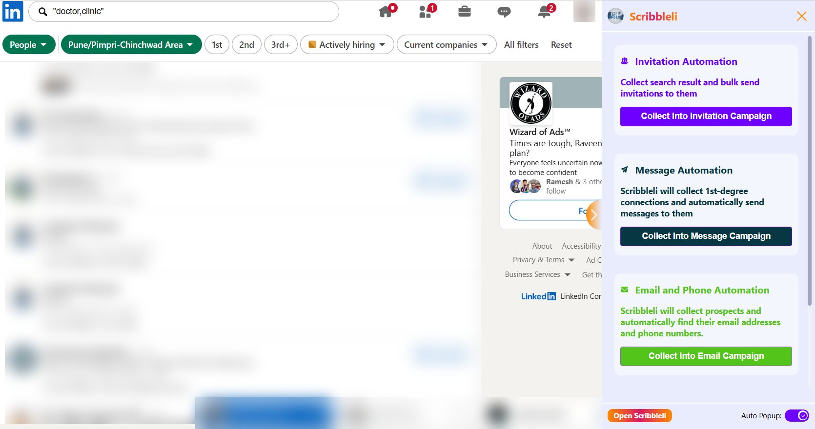 LinkedIn Outreach: On LinkedIn